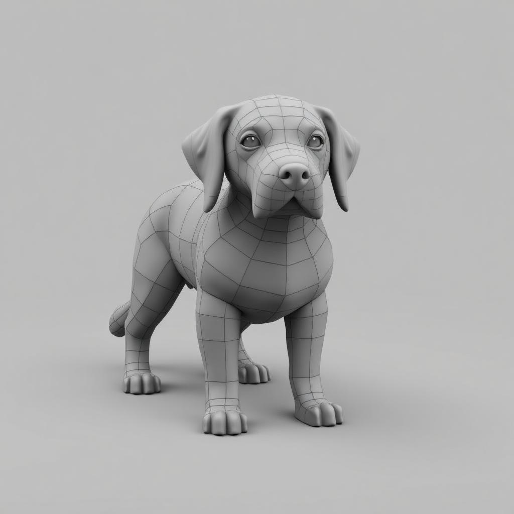 Bruno generated 3D mesh