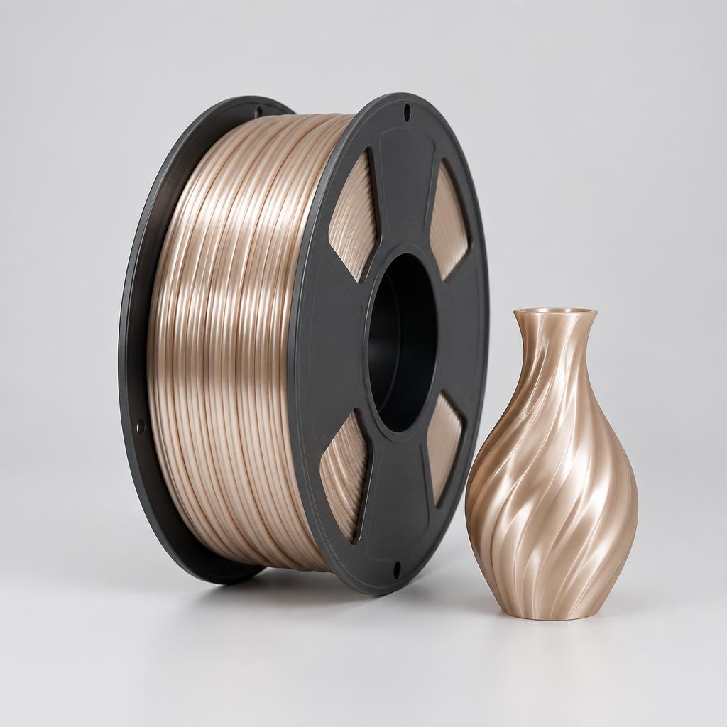 Beispielteil aus Silk PLA